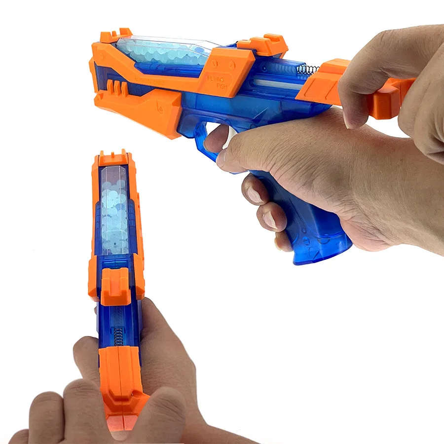 Manual Gel Ball Blaster, Without Charge, Shooting Toy Splat Ball Blaster ,Suitable for Outdoor Team Shooting Games