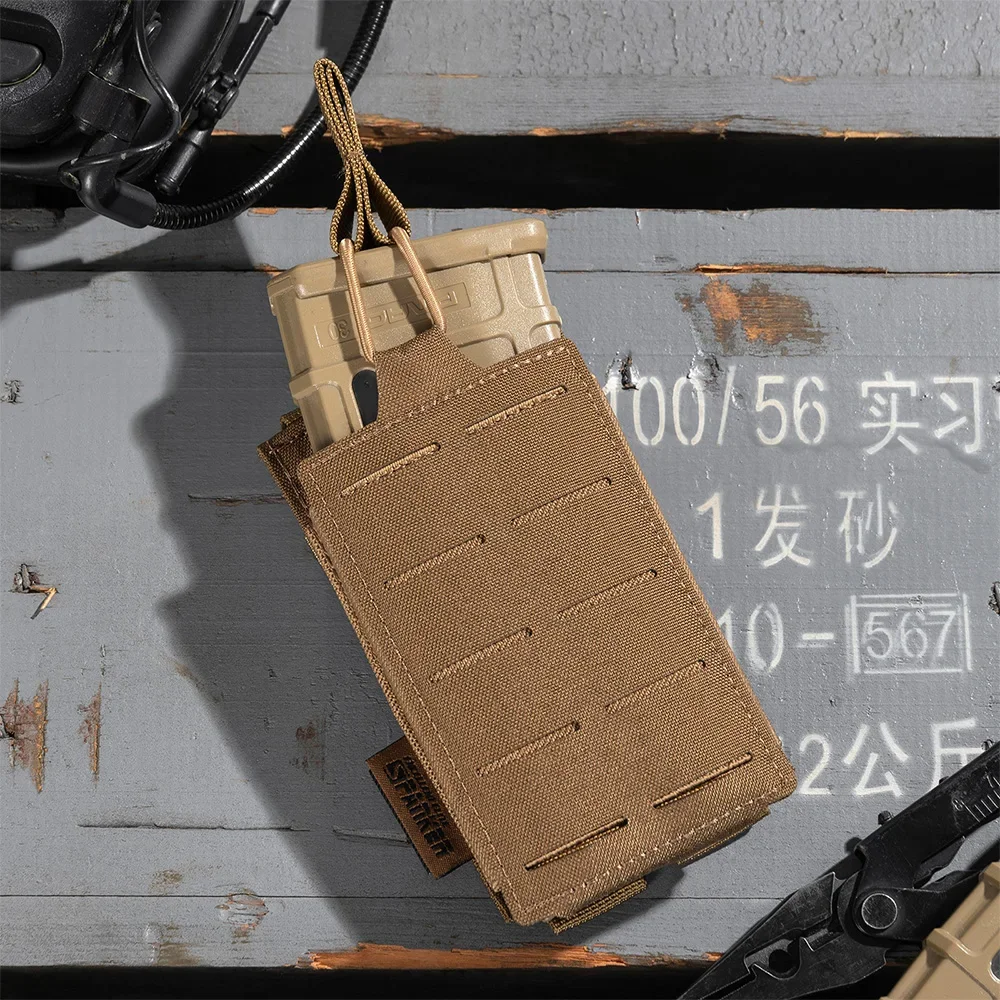 Tactical Single Magazine Pouch Molle Mag Bag for M4 M14 M16 AR15 G36 Magazine Pouches Outdoor Hunting Tool Mag Holder 5