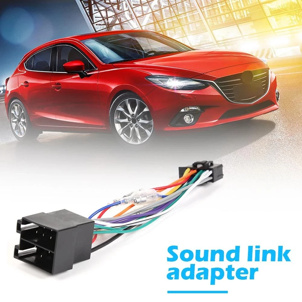 

Brand New Durable High Quality Replacement Stereo Radio Connector Car ISO 16 Pin 185mm Long For Pioneer 2003-On