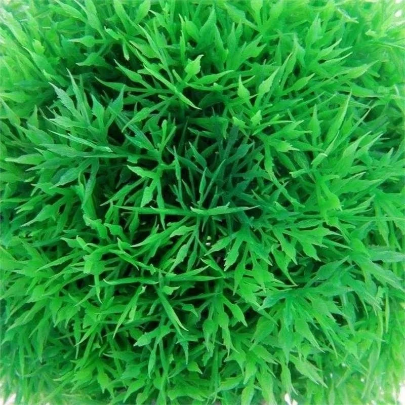 Artificial Aquatic Plastic Plants Aquarium Grass Ball Fish Tank Ornament Aquarium Ornamental Chlorella Prospects Grass For Decor