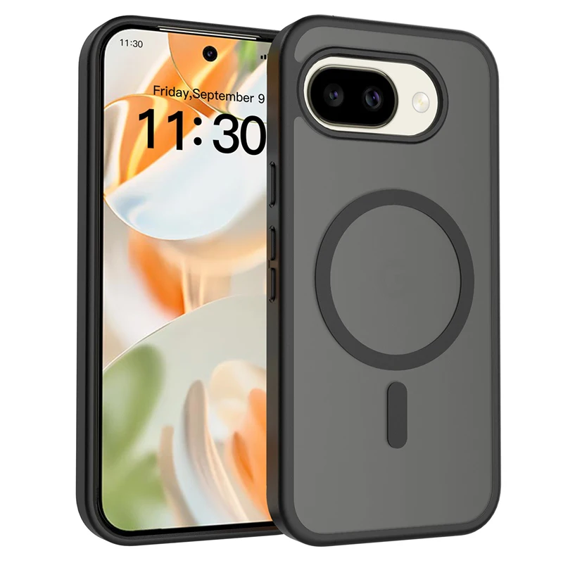 Magnetic Matte Anti-Fingerprint Translucent Phone Case