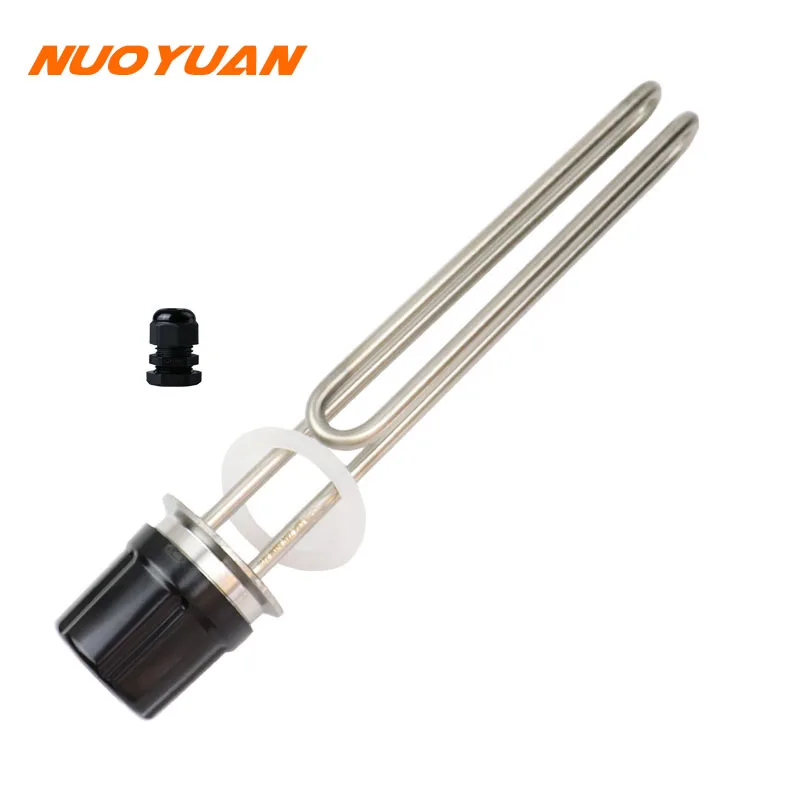 Elemento de Aquecimento por Imersão em Caldeira e Fermentação Tri Clamp Od64 220v 1200w Aço Inoxidável