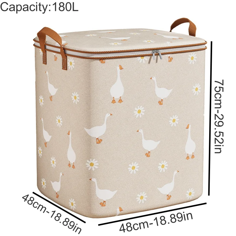 Foldable Clothing And Quilt Storage Bag Household High-Capacity Storage Bag Moving And Packing Bag Luggage Bag 6