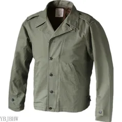 Chaqueta americana M41, abrigo del Ejército de los EE. UU., Retro de la segunda guerra mundial uniforme militar, cortavientos táctico de algodón, primavera y otoño