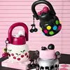 800ML Cute Water Bottle with Decoration, Dual Straws Design, Anti-Lipstick Stain, Detachable Travel Strap, Suitable for Girls 3
