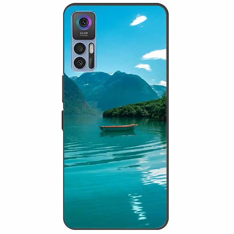 Shockproof Soft Silicone Cat TPU Back Cover