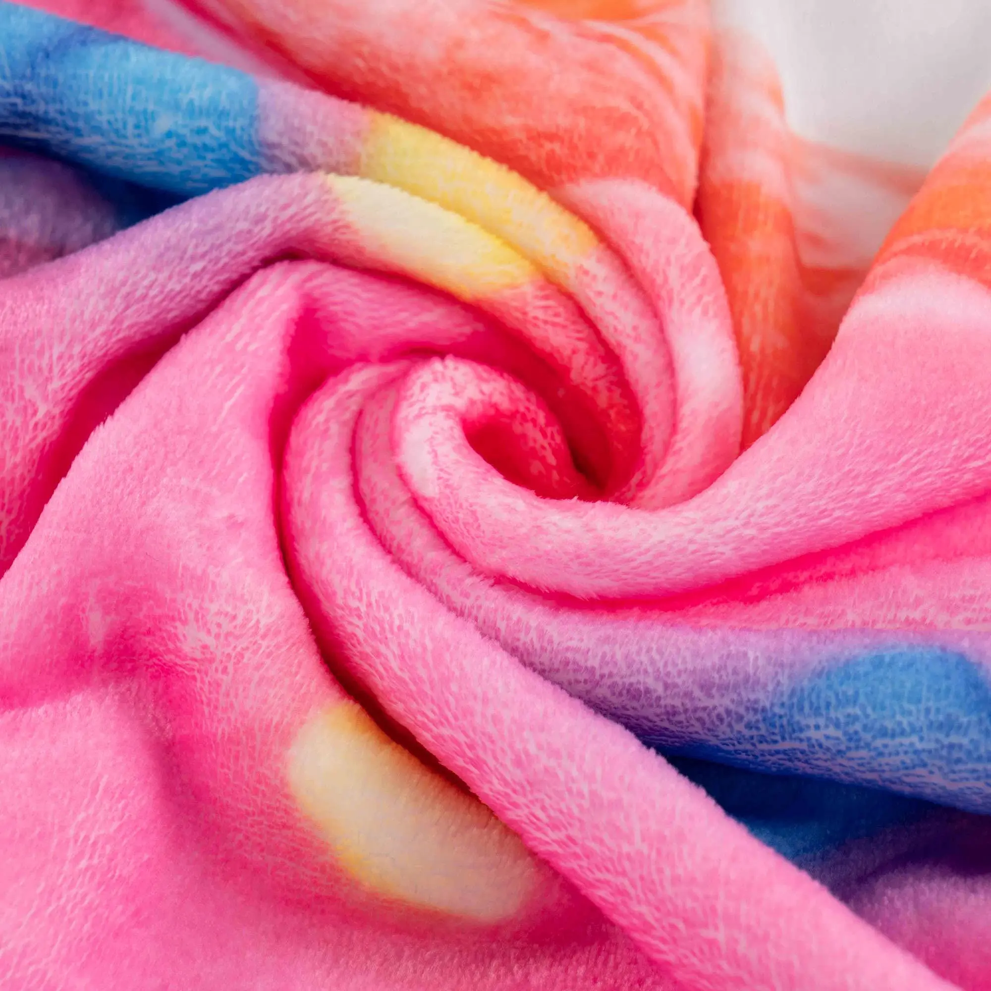 Pink Donut Blanket for Adults and Children, Soft, Warm, Cozy, Giant, Fun, Realistic, Novelty, Food Print, Throw, Flannel, Round 3