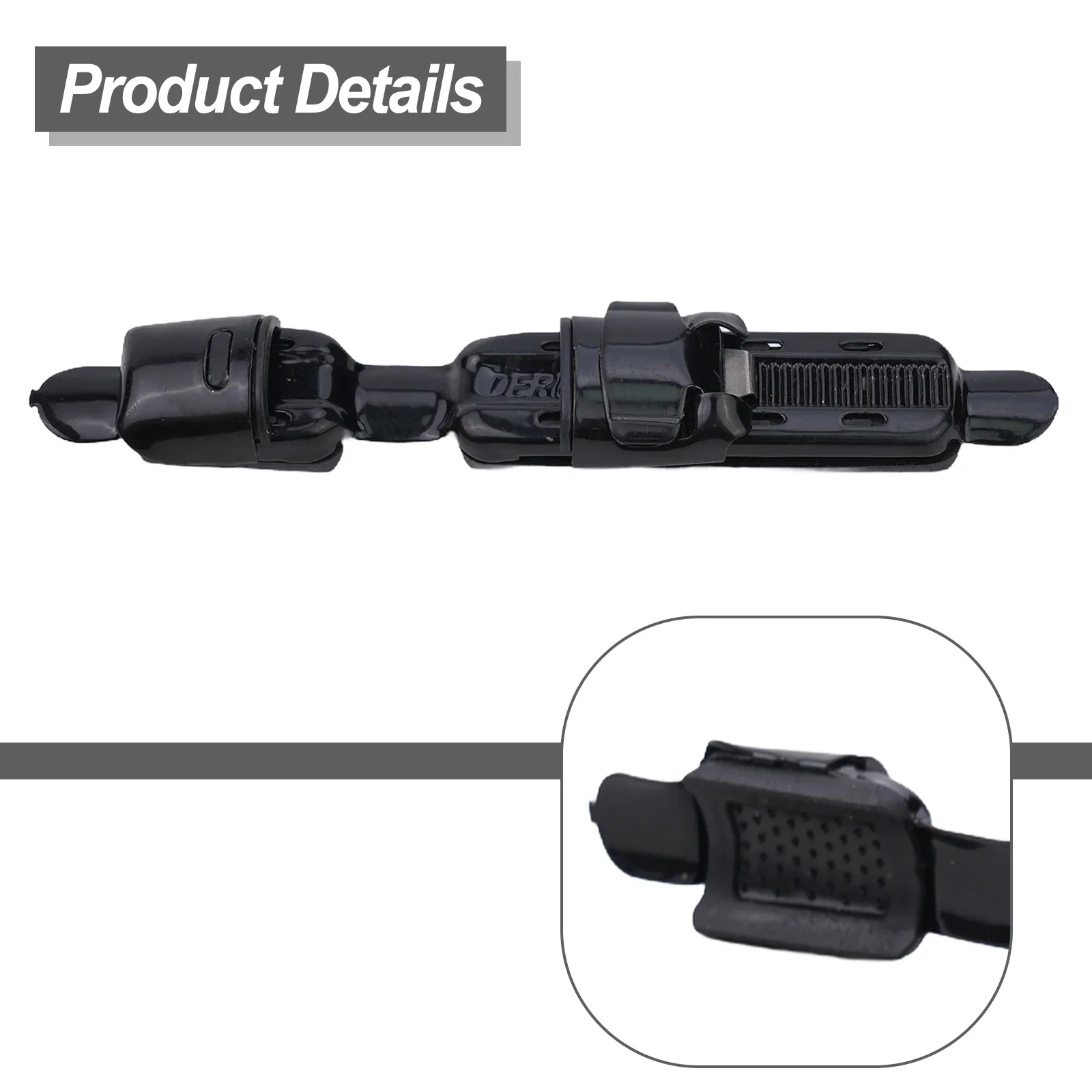Support De Moulinet De Pêche Pour Plaque De Selle - Acier Inoxydable, Dos Caoutchouc - Compatible Multiples Moulinets