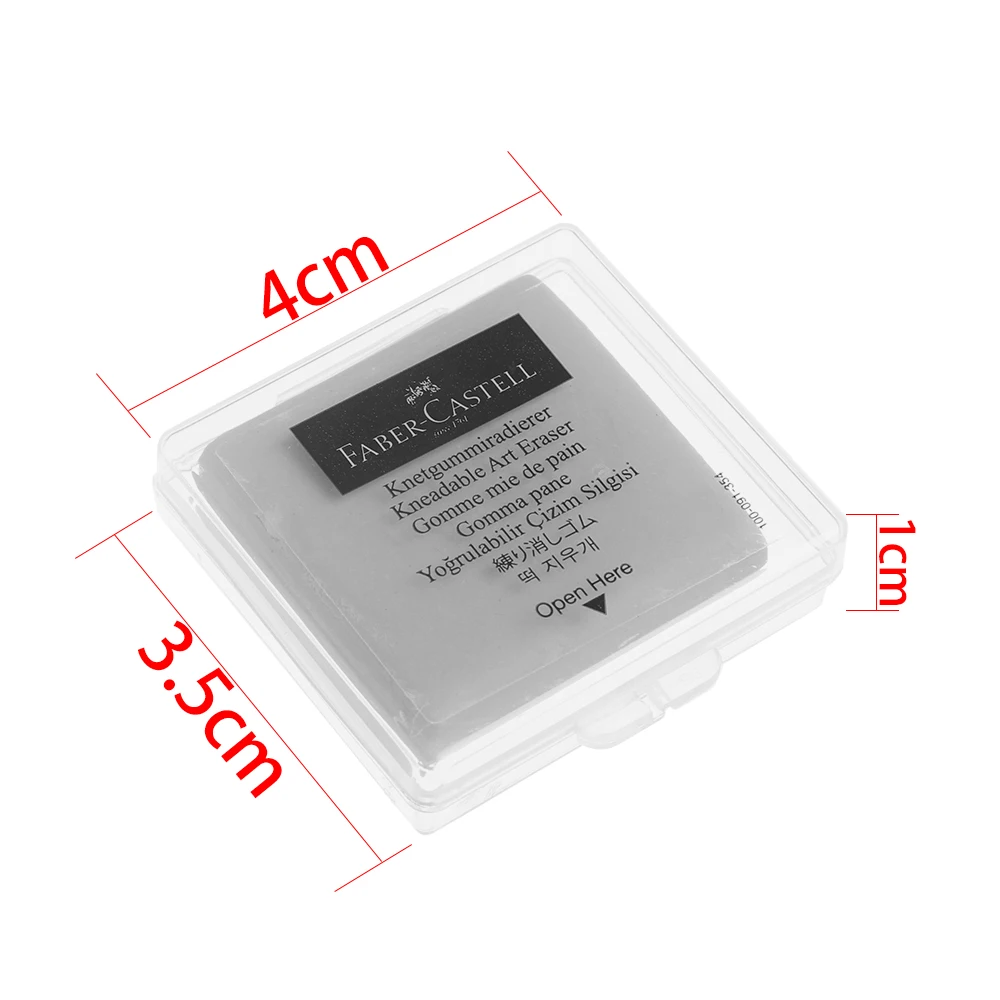 Pencil Eraser Plasticine Eraser Kneadable Eraser 1Pc Eraser Solid Color Plasticity Eraser Soft Rubber Student Art Painting Design Sketch Stationeries
