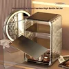 Transparent Cosmetic Box Makeup Jewelry Drawer Desktop Multifunctional Organizer Home Storage Box Light LuxuryCosmetic Organizer 4