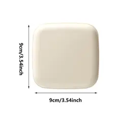 Rechargeable Ultrasonic Contact Lens Cleaner with High - Frequency Vibration Cleaning Case (White)