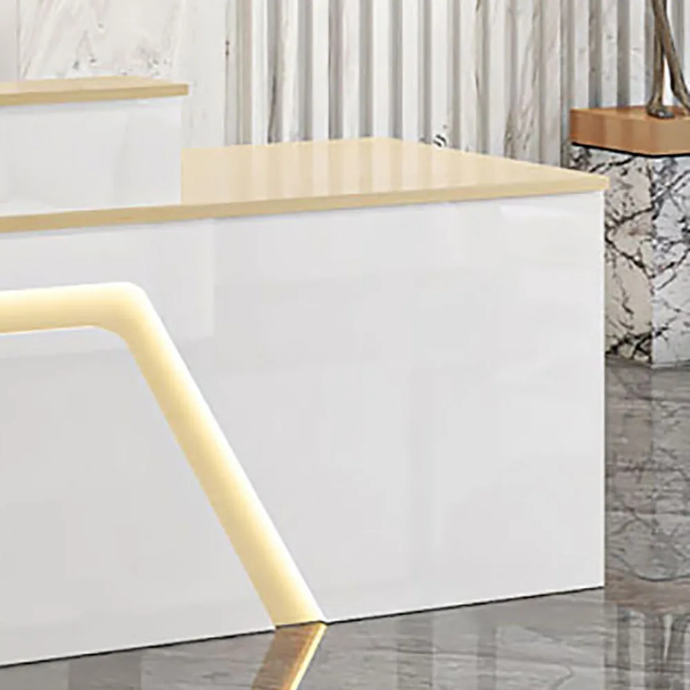 Glamour Nordic Bar Counter Cabinet Modern Elegant Simple Delicacy Reception Desks Luxury Unique Mostrador Commercial Furniture