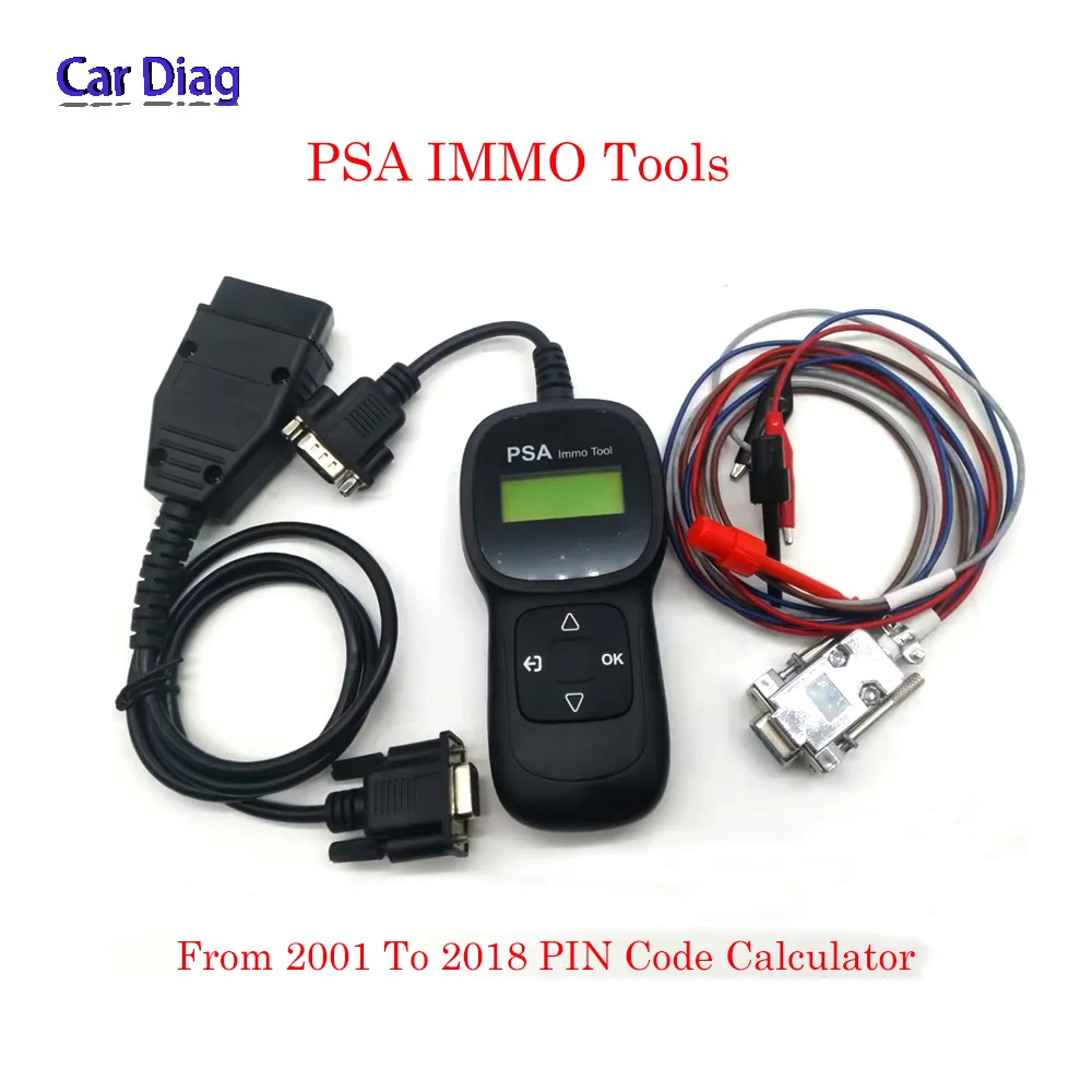 

Newest PSA IMMO Tools Mark OBD2 Key Simulator Support From 2001 To 2018 PIN Code Calculator And Merchine for Peugeot