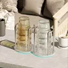 Disposable Paper Cup Storage Holder Acrylic Dispenser Cup Rack Shelf Mug Display Stand Cup Storage Rack Home Restaurant 1