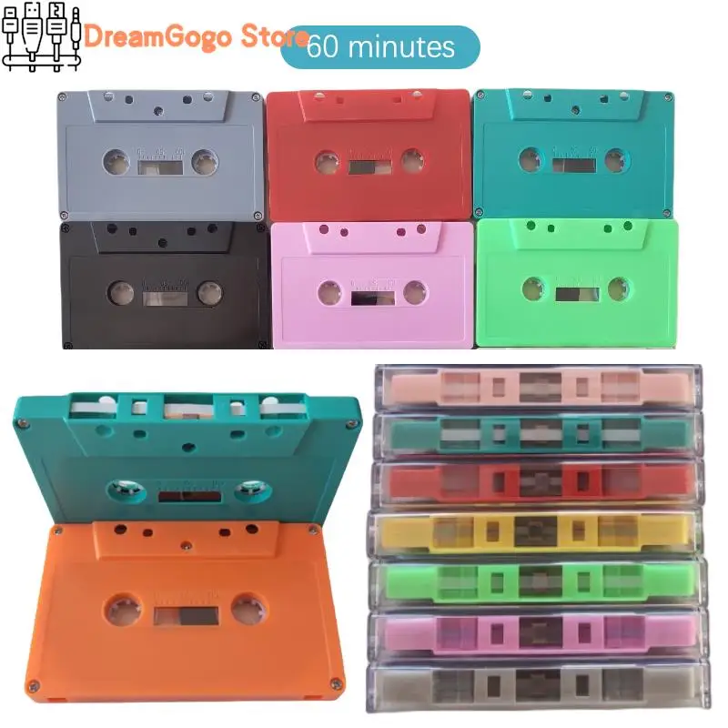 1Pc-Standaard-Cassette-Lege-Tape-Speler-Leeg-60-Minuten-Magnetische ...