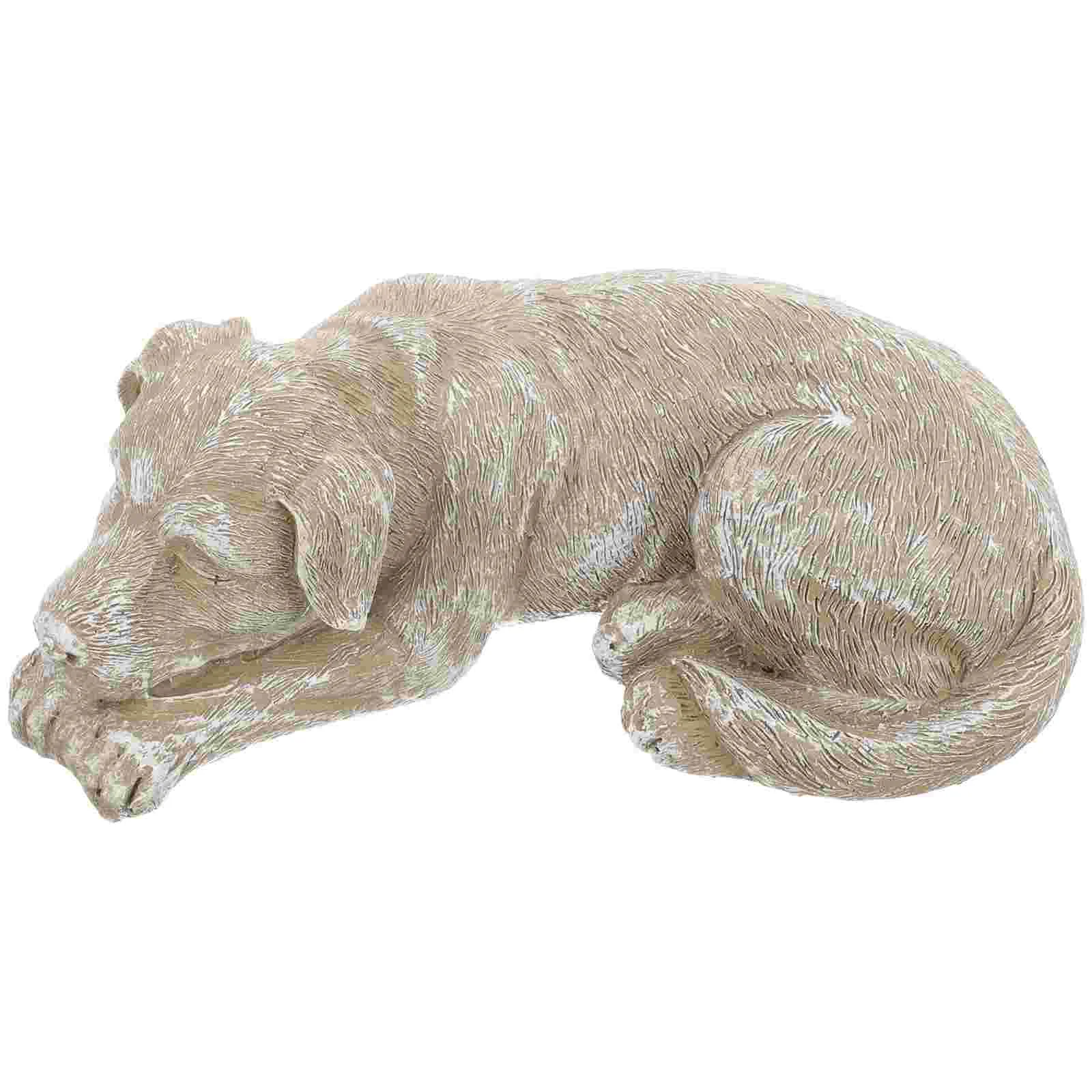

The Cat Garden Pet Memorial Tombstone Statue Dog Cemetery Decorative (Dog) Gift Resin