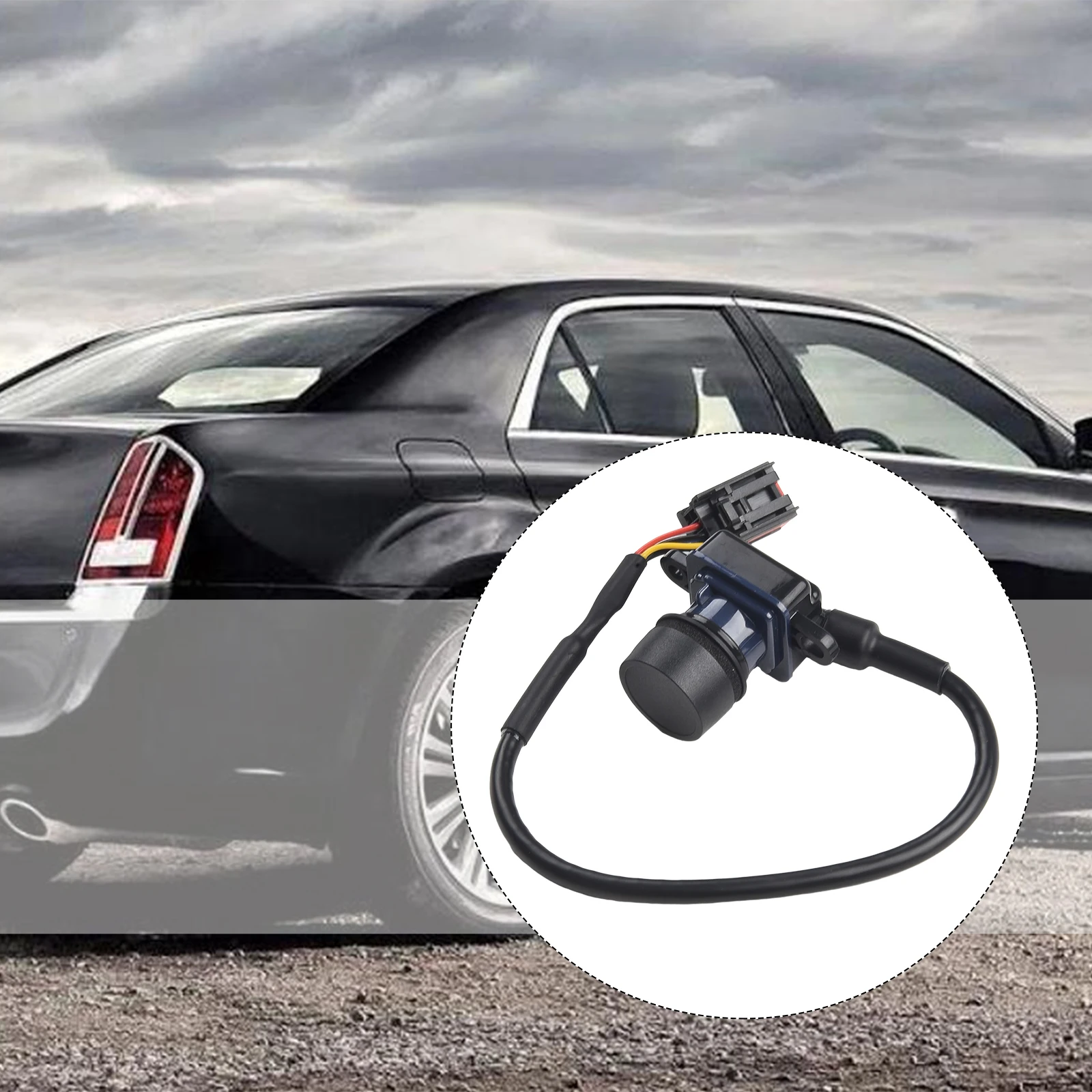 

Камера заднего вида, запасная камера для автомобиля, 1 шт., 1x 56054058AD 56054058AH, черная камера заднего вида для парковки