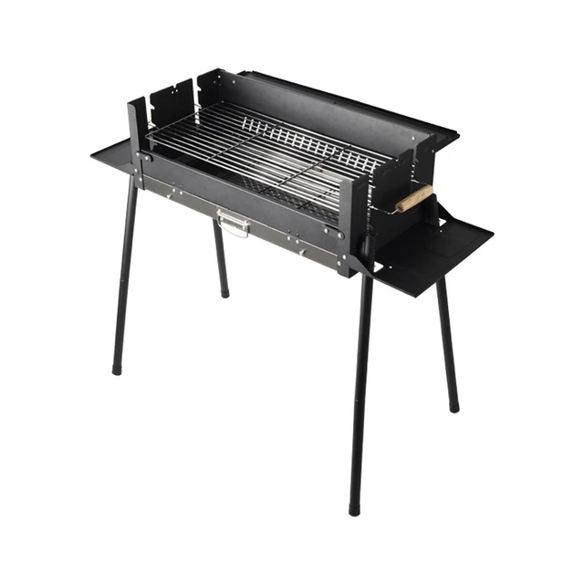 Home Charcoal Grill Portable Outdoor Barbecue Stove Meat Roaster Skewer Grill Charcoal Grill Rack 5
