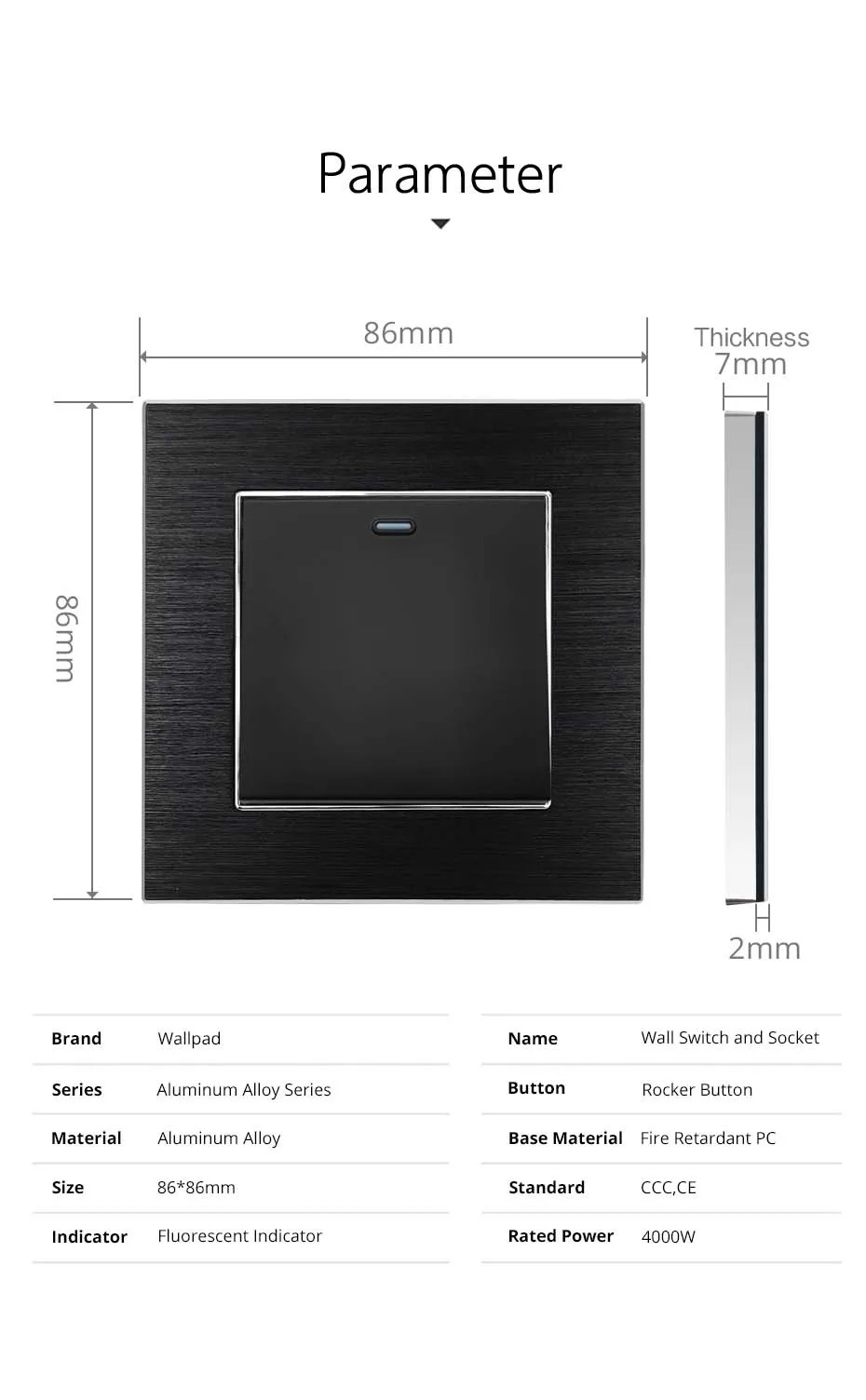 da ue soquetes e interruptores led dimmer