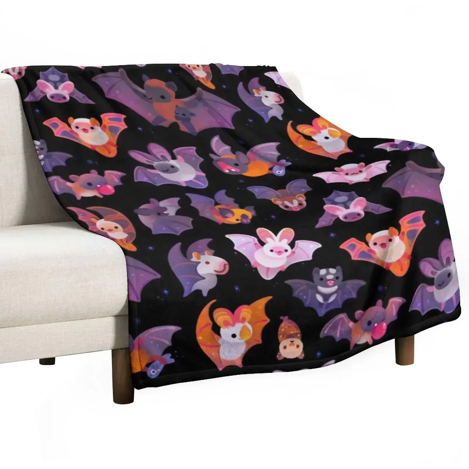 

Bat Throw Blanket Quilt for babies Blankets Sofas Of Decoration Blankets