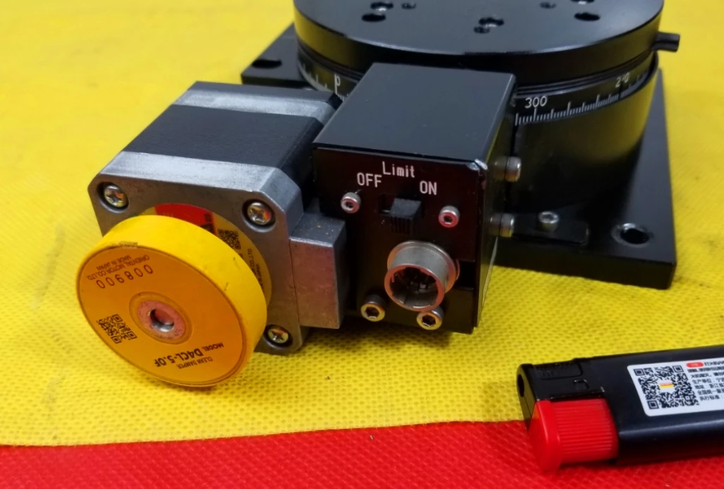 Suruga Seiki High-precision rotary table100mm table electric indexing plate worm gear and worm 180:1 rate