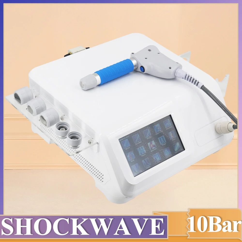 

2024 New Physical Therapy Shock Wave Machine For Treat Men ED Relieve Muscle Pain Professional Pneumatic Shockwave Massager