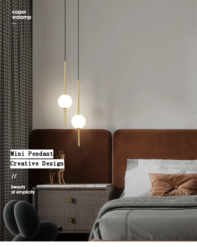 Fumi Gold Elegant Pendant Light