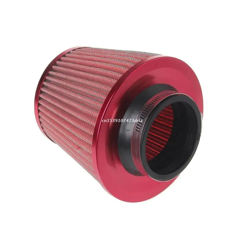 76mm Car Air Filter High Flow Intake Filterintake Filter Sport Power