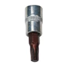 1/5PCS 1/4" Torx Screwdriver Sockets Bits Set Drive Head Screwdrivers Socket Metal Material Hand Tools Set T8-T40 tool Access 3