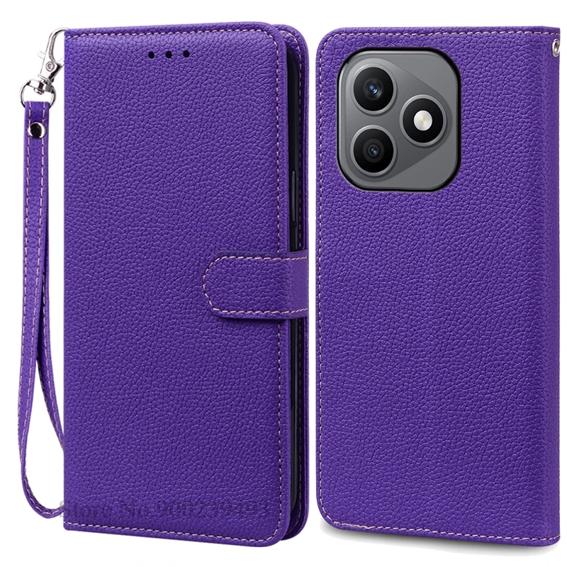 Luxury Wallet Leather Flip Phone Case with Stand and Soft Silicone Book Cover