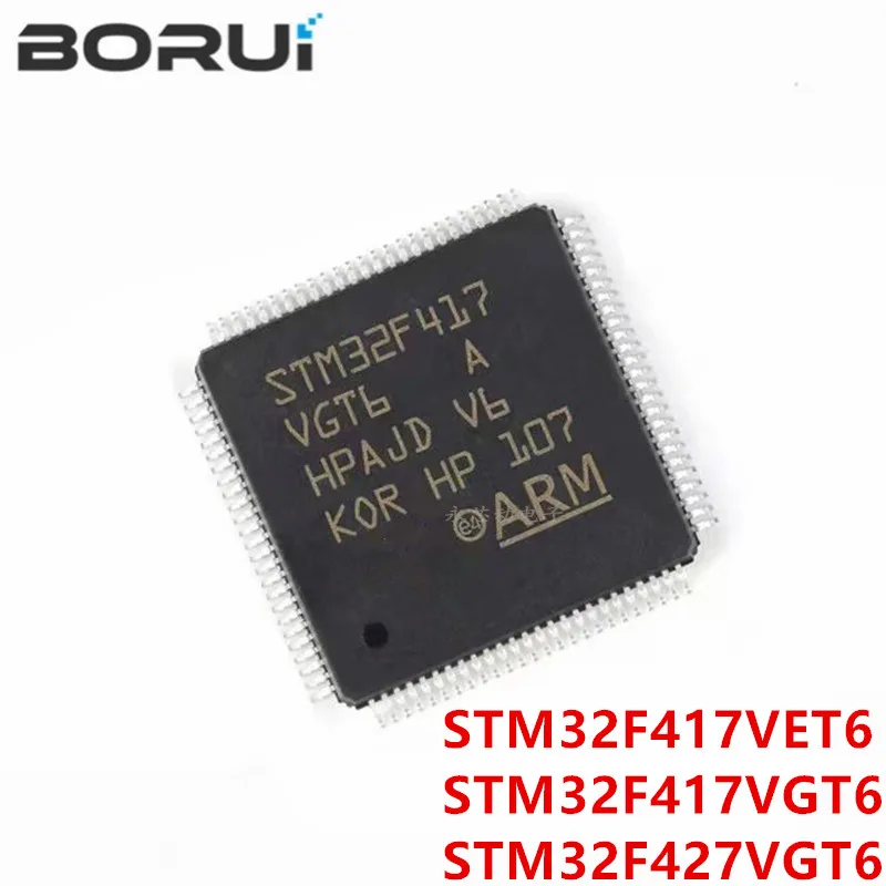 

10 шт. STM32F417VET6 STM32F417VGT6 STM32F427VGT6 STM32F427VG STM32F417ZGT6 lq144 STM32F417 STM32F427 STM IC MCU LQPFP-100