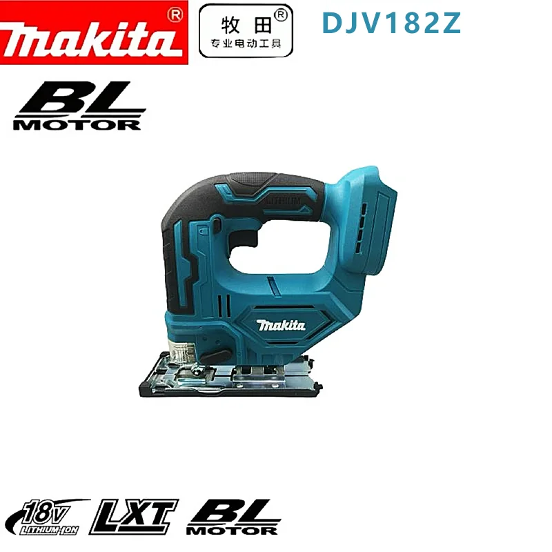 Makita DJV182Z 18V Brushless Jigsaw 340W Electric Jig with Saw Cordless Blade Barrel Handle Jigsaw without Battery DJV182