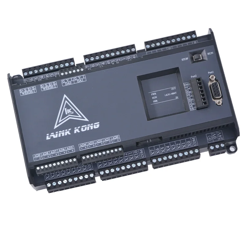 

PLC Industrial Control Board LK3U-32MT-10AD2DA 48MR with 8-axis Pulse FX3U Controller