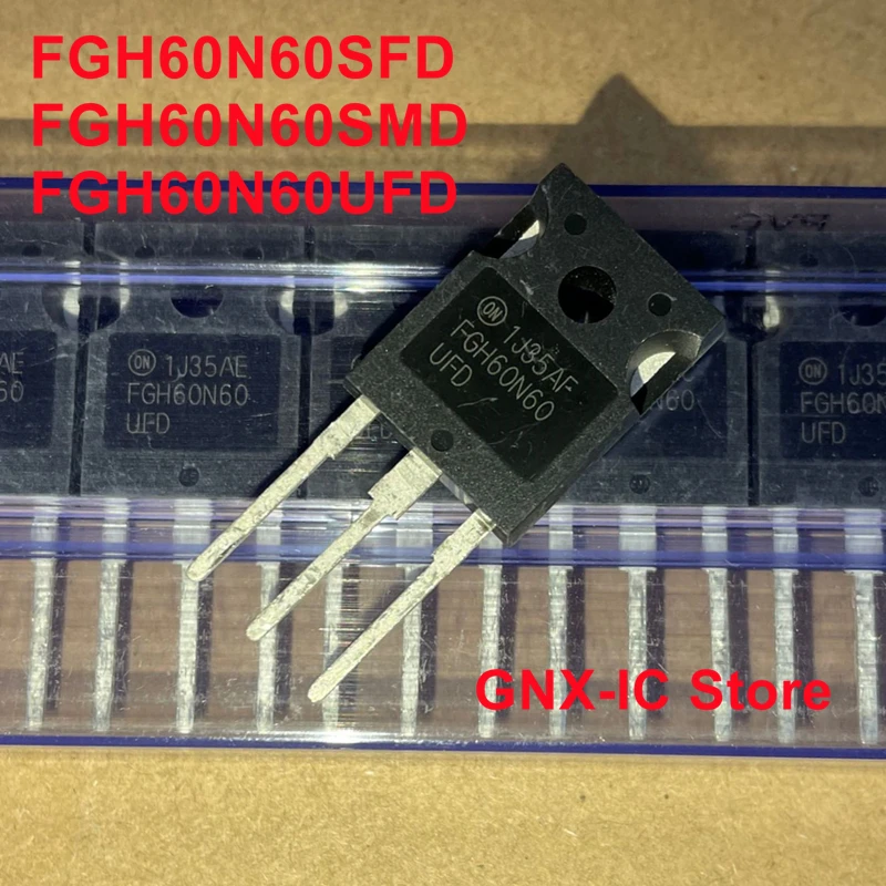 10pcs/lot Real Original Bulk New 60n60 60a 600v To247 Igbt Fgh60n60sfd ...