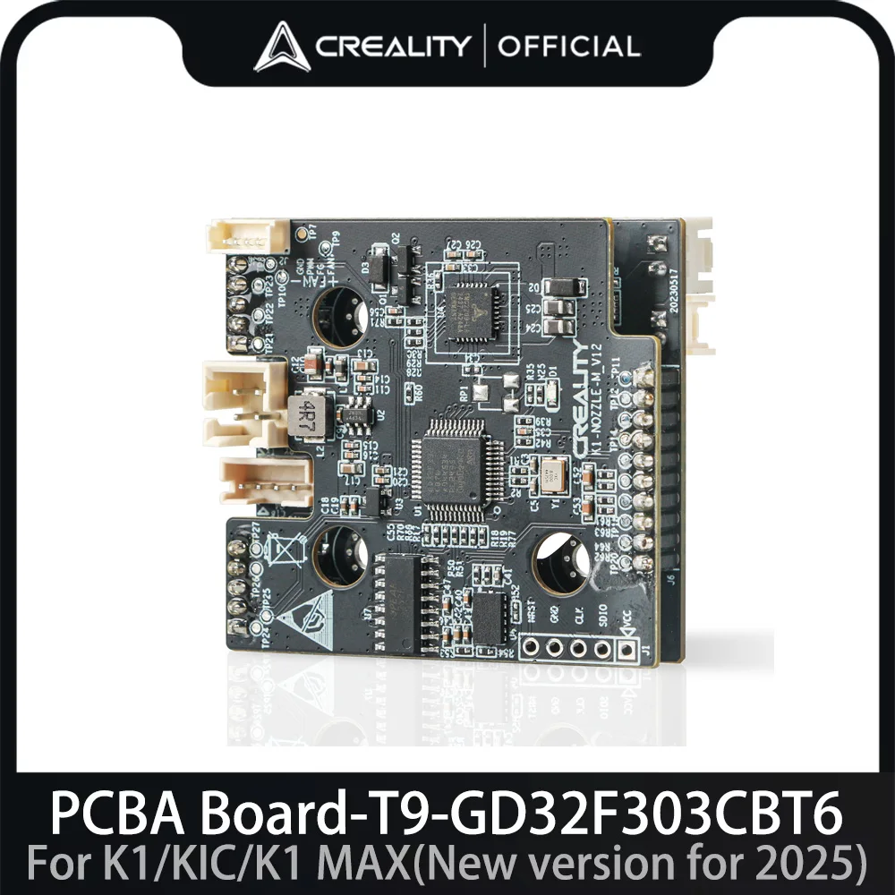 Creality Original PCBA_G_For K1/KIC/K1 MAX_T9_GD32F303CBT6 NOZZLE