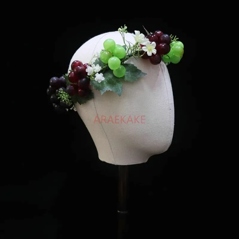 Wald beeren, Trauben girlanden, künstlerische Kopf bedeckungen, Fotografie, Foto zubehör, Urlaubs haar zubehör
