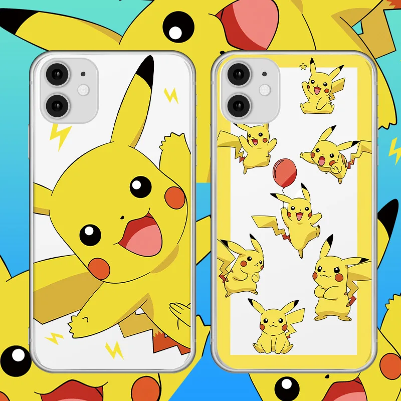 Чехол для телефона с покемоном Пикачу IPhone 6 / 6S 6plus 7/8/plus X XS XR Max милый мультяшный