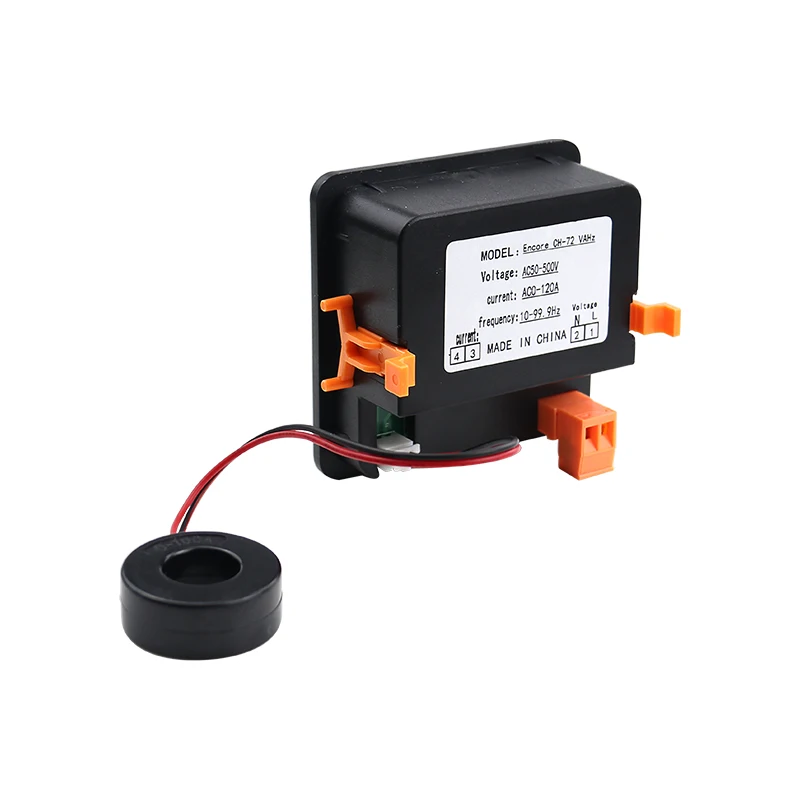 AC50-500V  ÷   ļ 跮 а,  츣 72*72mm, 0-120A, 10-99.9Hz