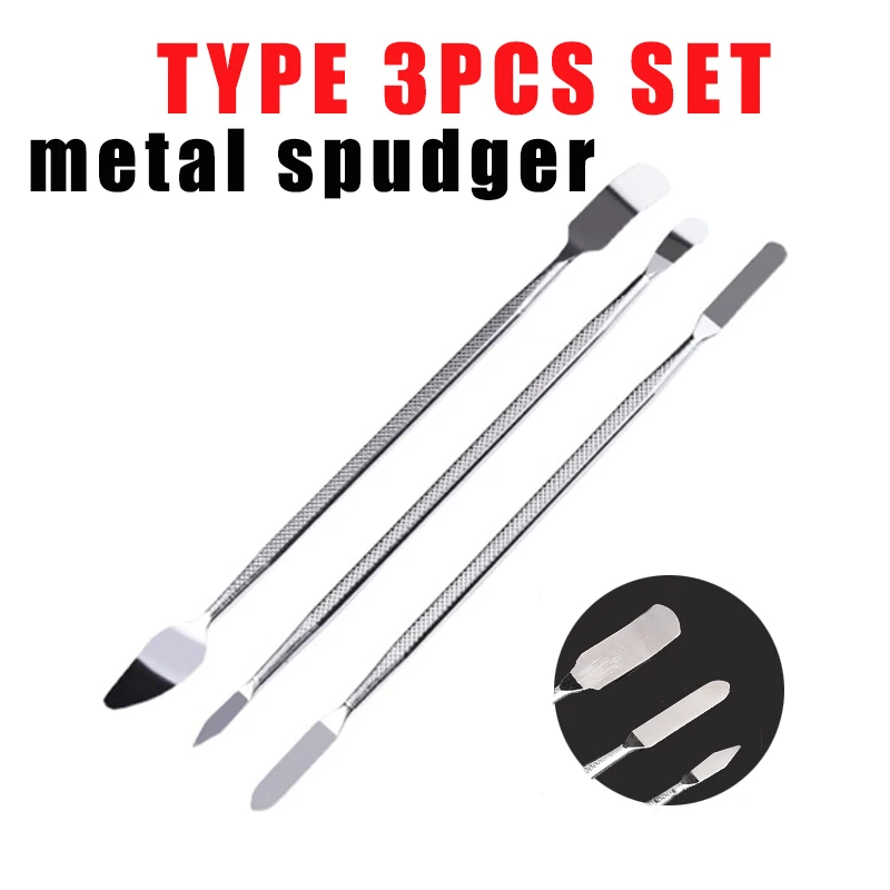 Smart Phone Tablet PC Metal Spudger Disassemble  For IPhone/IPad/Tablet3PCS/Lot Repair Opening Pry Hand Tool Kit Blades