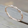 Ins Tide Adjustable Stainless Steel Rings For Women Simple Temperament Engagement Wedding Rings Fashion Jewelry 5