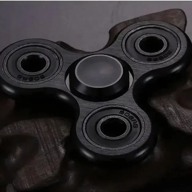 New Fidget Finger Spinner Alloy Metal Aluminum Hand Spinners Stress Relief Decompression Toys For Kids Adults 3