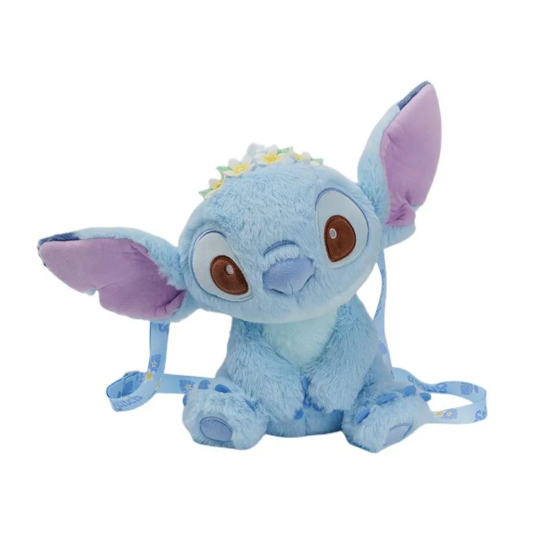Disney Original Lilo & Stitch Plush Doll Soft Filled Scented Backpack Stitch  Pneumatic Ear Plush Doll Children's Birthday Gift - AliExpress