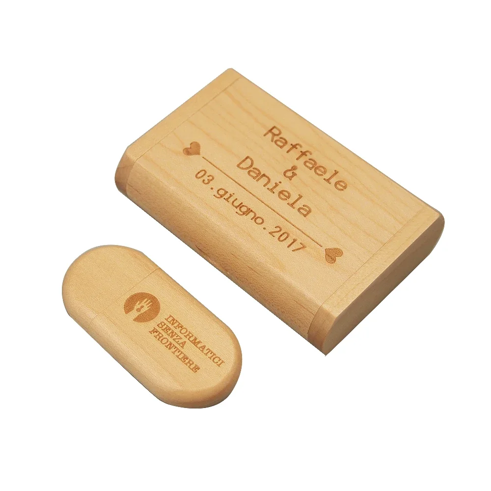 50 개/몫 새로운 스타일 구강 Usb 드라이브 나무 메모리 스틱 고속 USB 2.0 펜 드라이브 4 기가 바이트 8 기가 바이트 16 기가 바이트 32 기가 바이트 64 기가 바이트 선물 (무료 로고)
