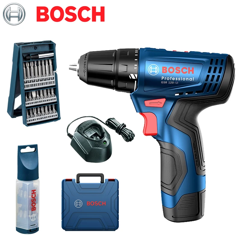 Дрель электрическая BOSCH GSR 120-LI аккумуляторная, 12 В
