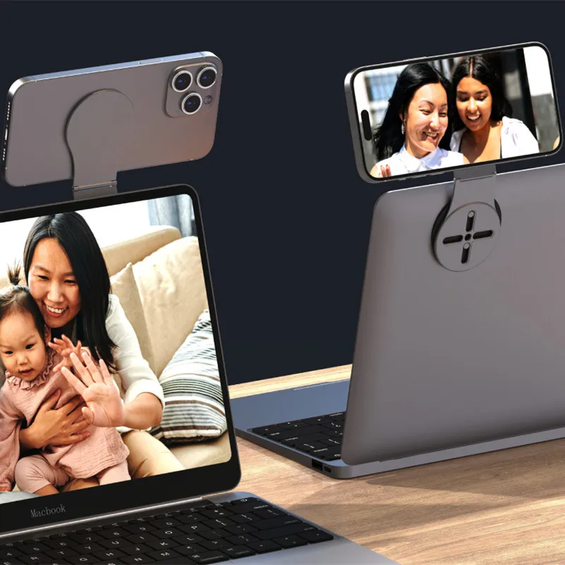 Dual Magnetic Folding Stand Holder for Versatile Use with Floating Mount