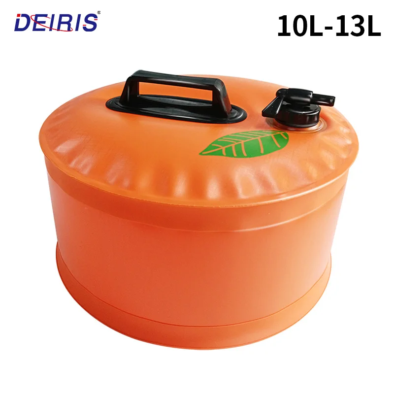 13LOutdoorCampingWaterContainerwithaTapFoldablePortableWaterContainerBucketPicnic