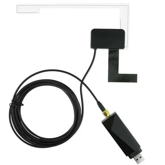 Dongle USB DAB+ UGAR | Con Antenna | Per Android | Ricezione Segnale Potenziata | Plug &amp; Play