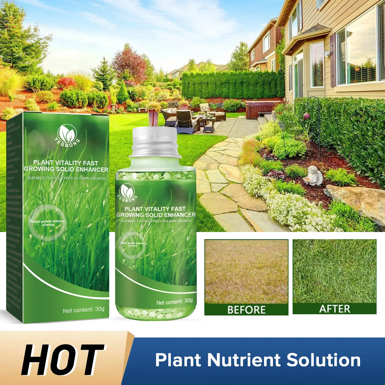 

Plant Nutrient Solution Flower Growth Enhancer Root Booster Sprouting Agent Potted Plants Fertilizer Plant Rooting Stimulator