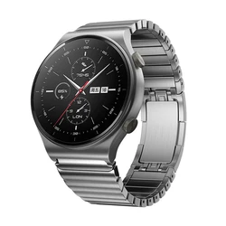 Luxury 22mm Stainless Steel Watch Band - Elegant Metal Bracelet Strap for Amazfit GTR 47mm (Sliver)