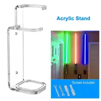 Wall-Mounted Sword Stand Practical Bracket Laser Sword Display Holder Sturdy Acrylic Lightsaber Hanging Rack Home Decoration 2